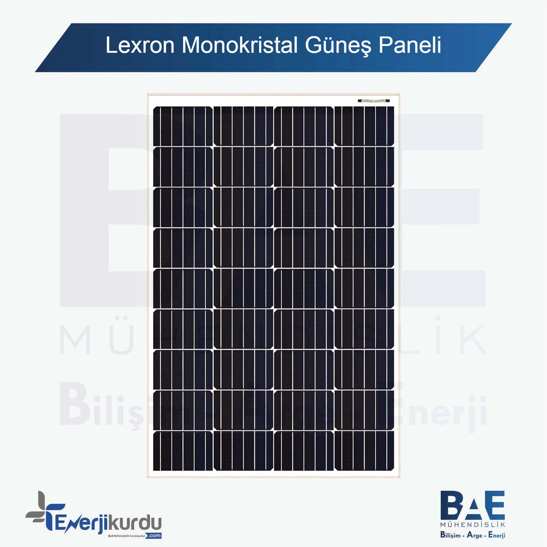 Lexron W Watt Monokristal G Ne Paneli Saykil Com